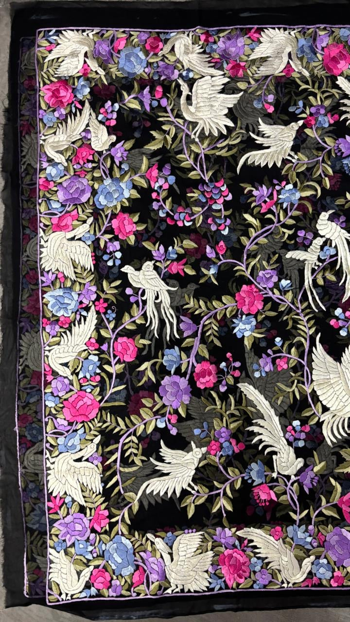 Lanisha Parsi dupatta authentic Parsi gara dupatta SaffronFashion