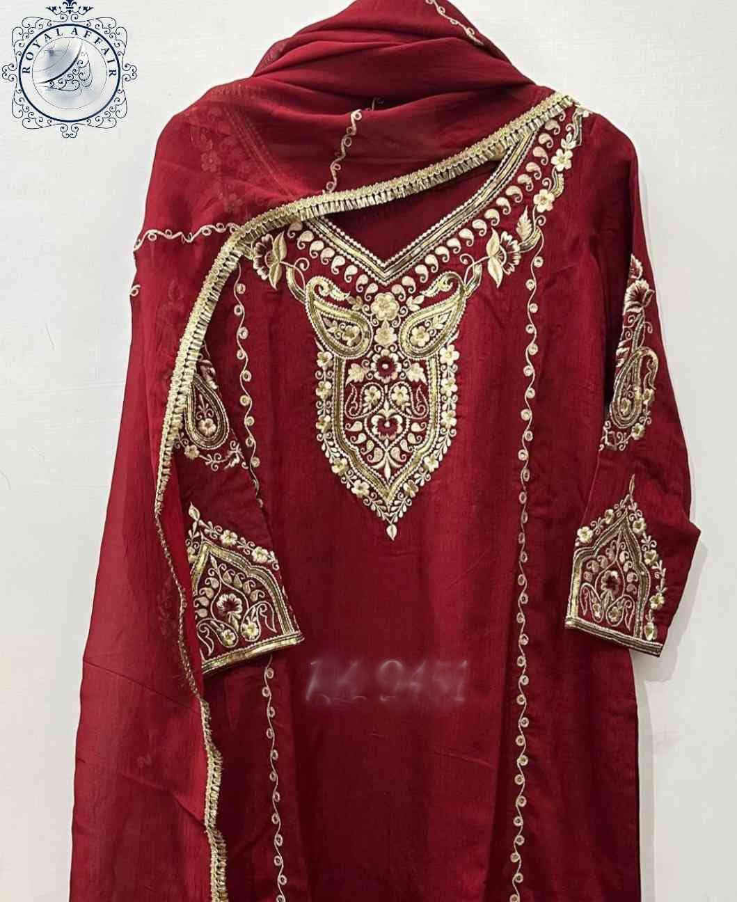 Designer dress stitched dresses bridesmaid dress wedding dress Saffronfashionindia