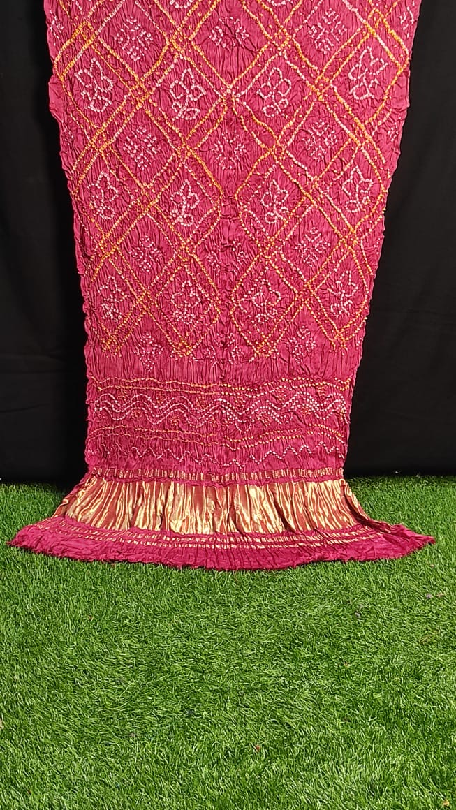 Women Dupatta Gajji Silk dupatta traditional dupatta - Saffronfashionindia
