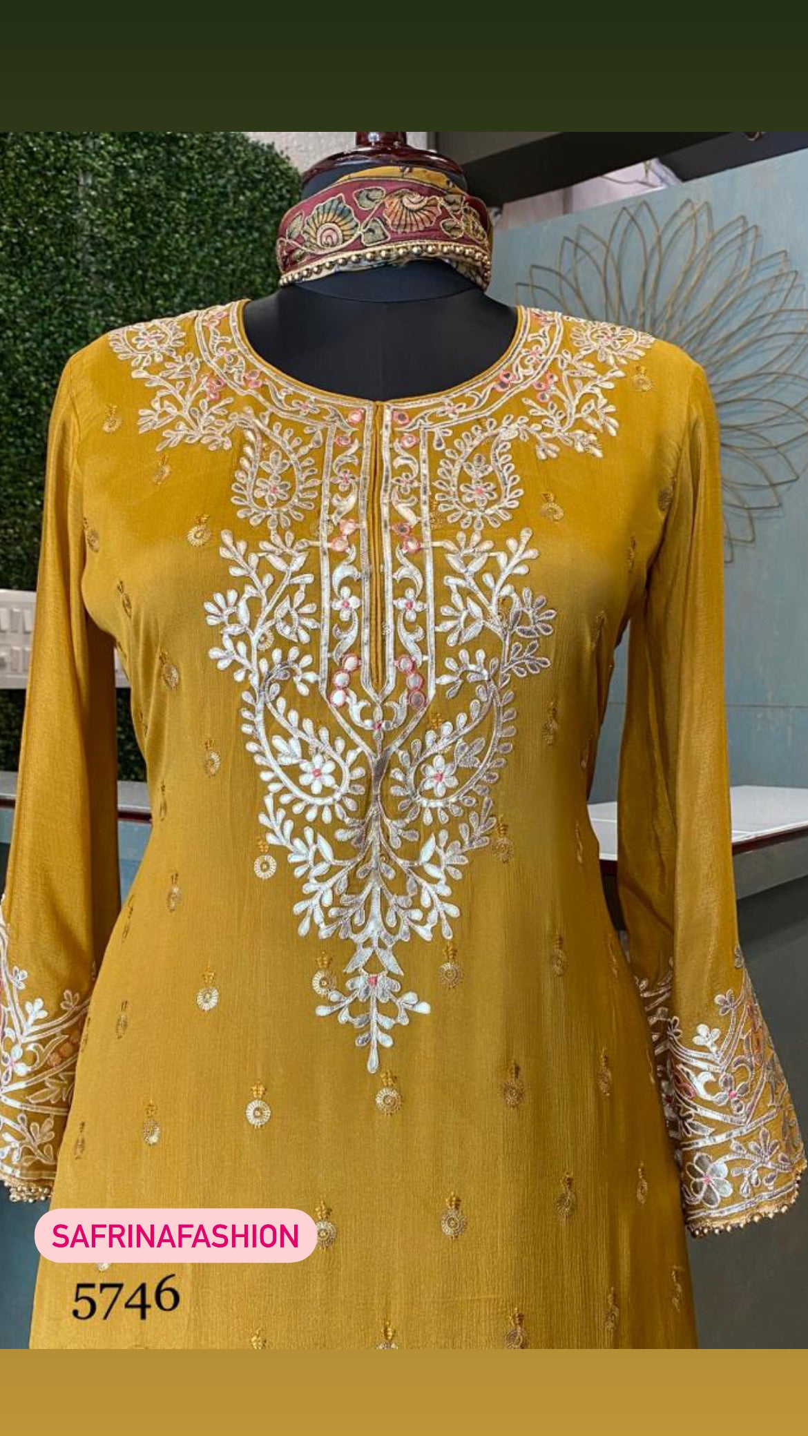 Fatima begum gharara dress - Saffronfashionindia