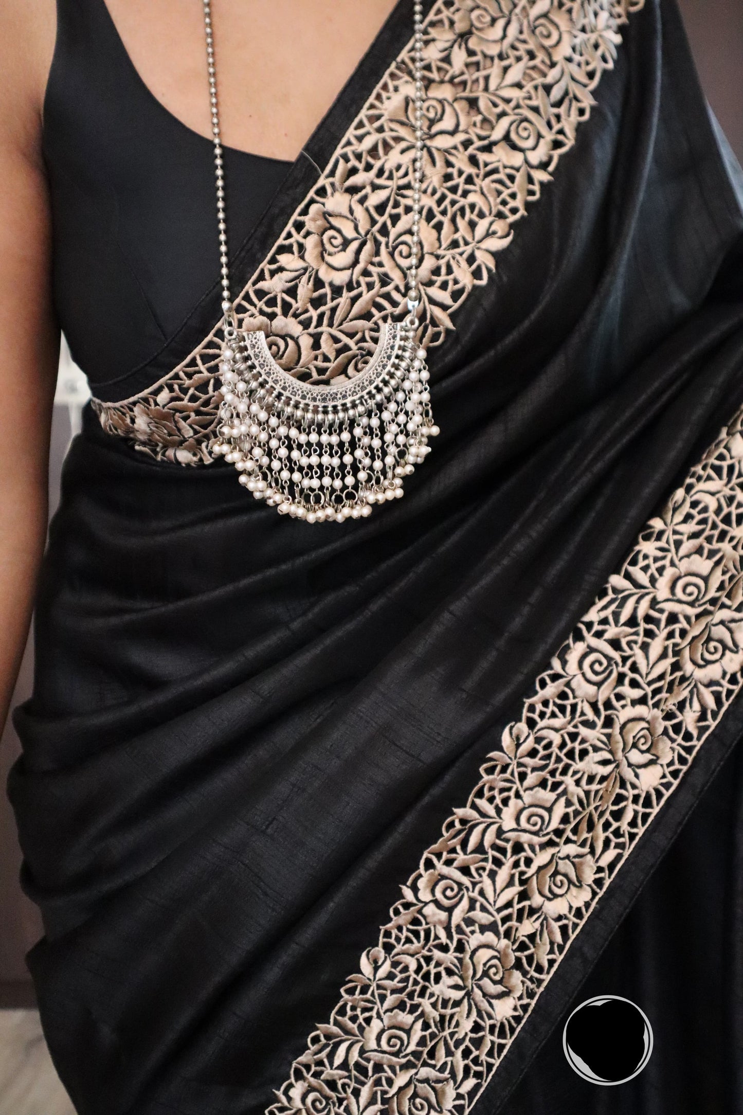 Tussar Parsi saree Partywear stylish sarees - Saffronfashionindia