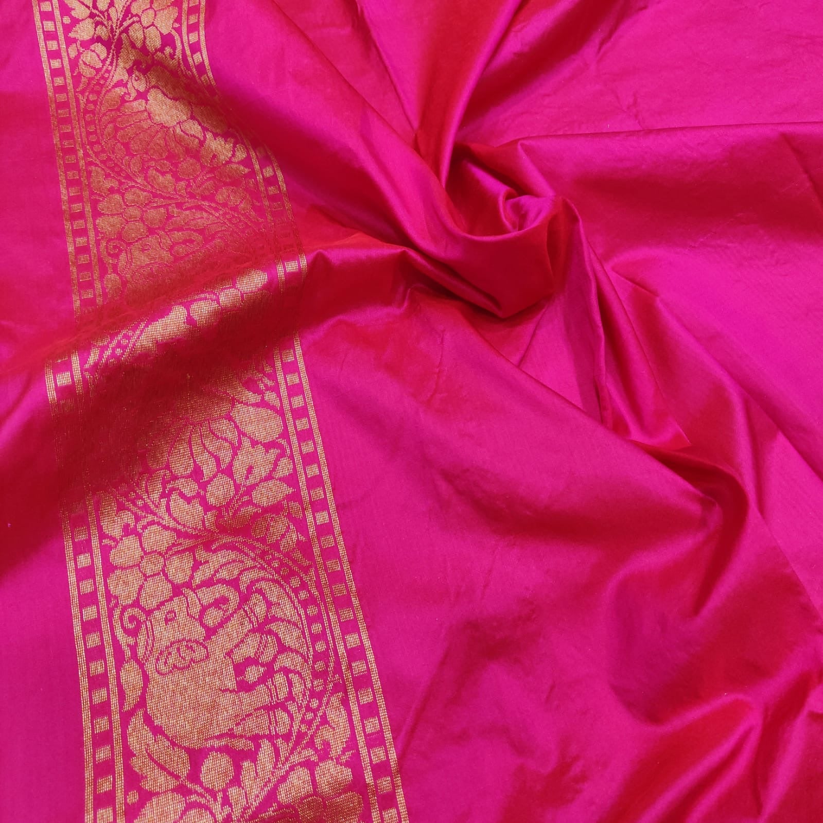 Nikashi embroidered saree Karan silk saree Indian wedding sari - Saffronfashionindia