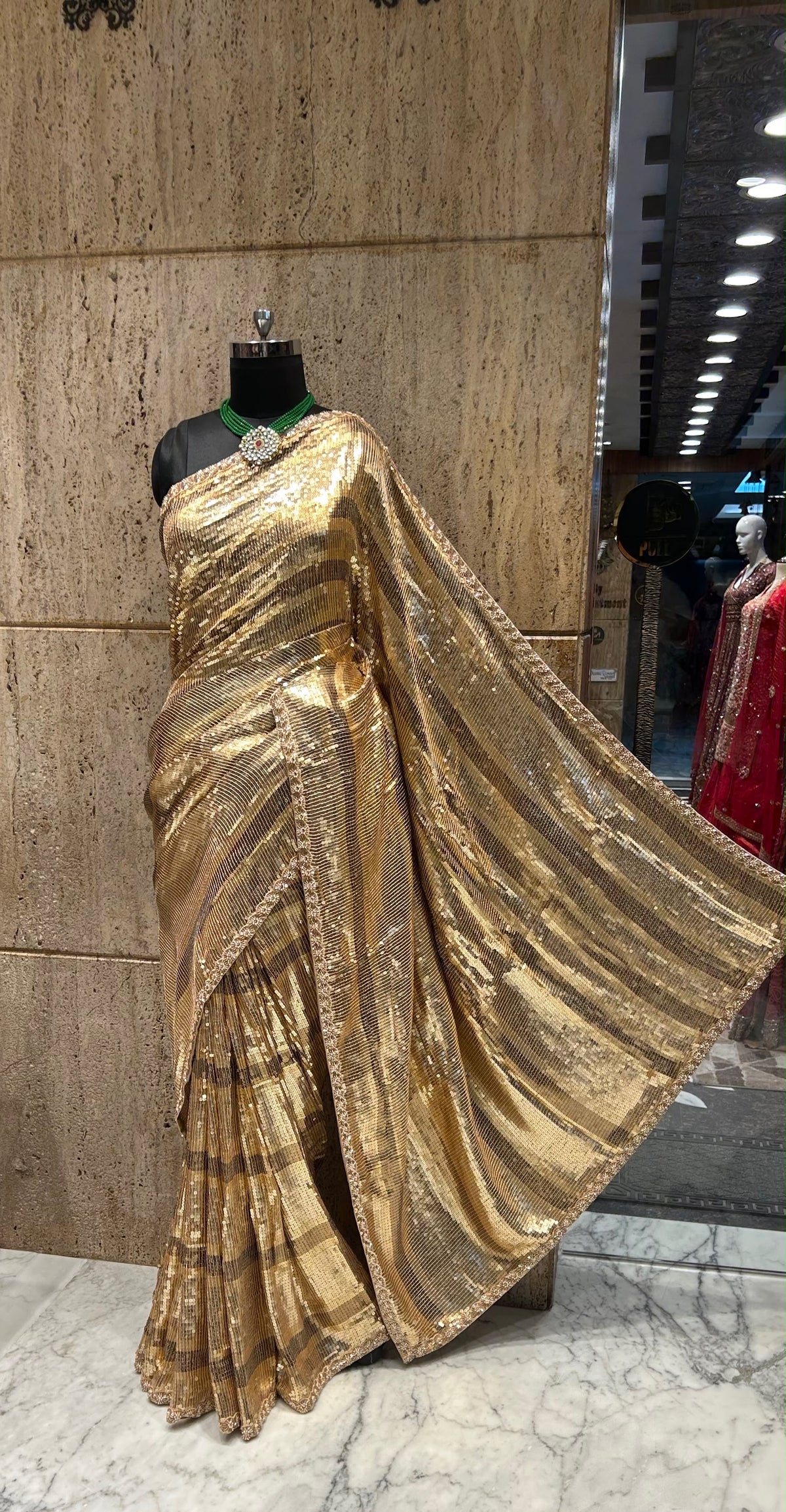Sequence partywear saree women favourite sari blouse trendy sarees saffronfashionindia sari SaffronFashion