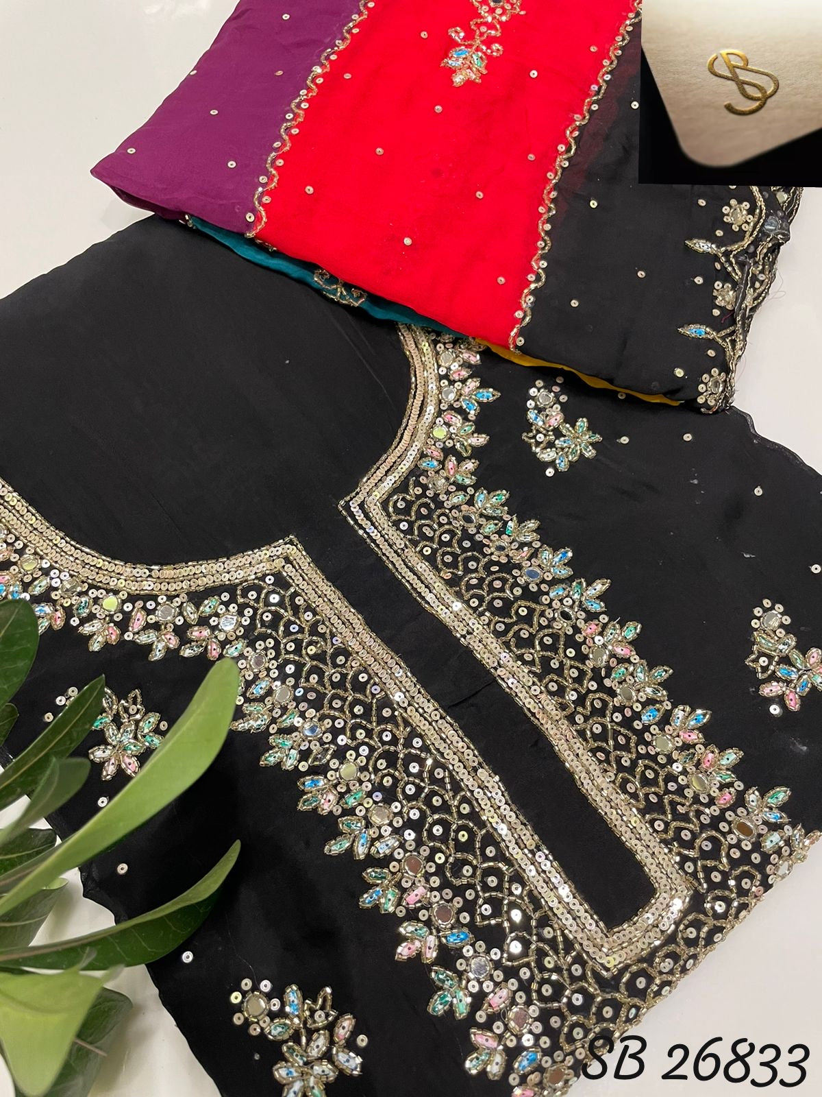 Lavisha organza salwar suit Indian suit - Saffronfashionindia
