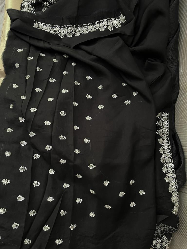 Ruhaani crushed tissue partywear sarees - Saffronfashionindia