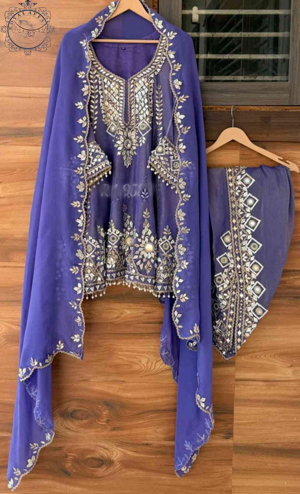 Designer inspired stitched dress wedding dresses gottapatti dress for women SaffronFashion