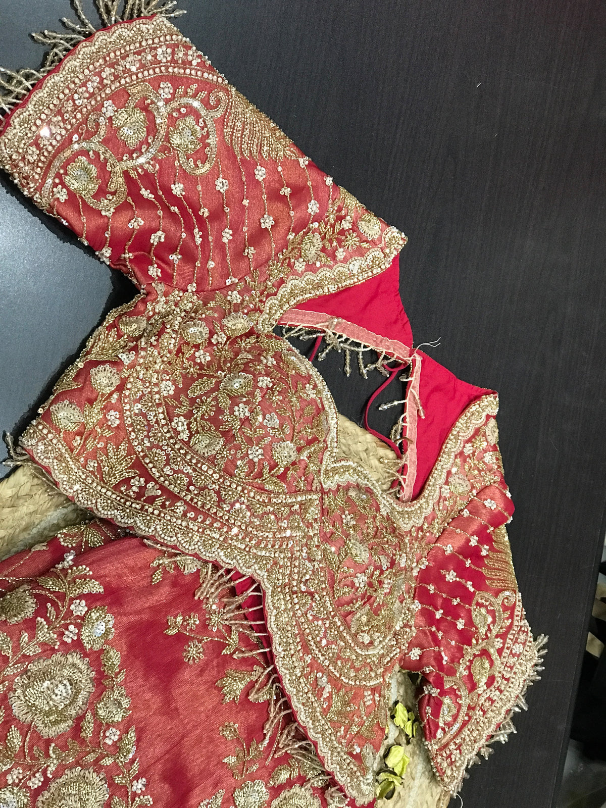 Designer silk Kanjeevaram saree wedding sari blouse Saffronfashionindia