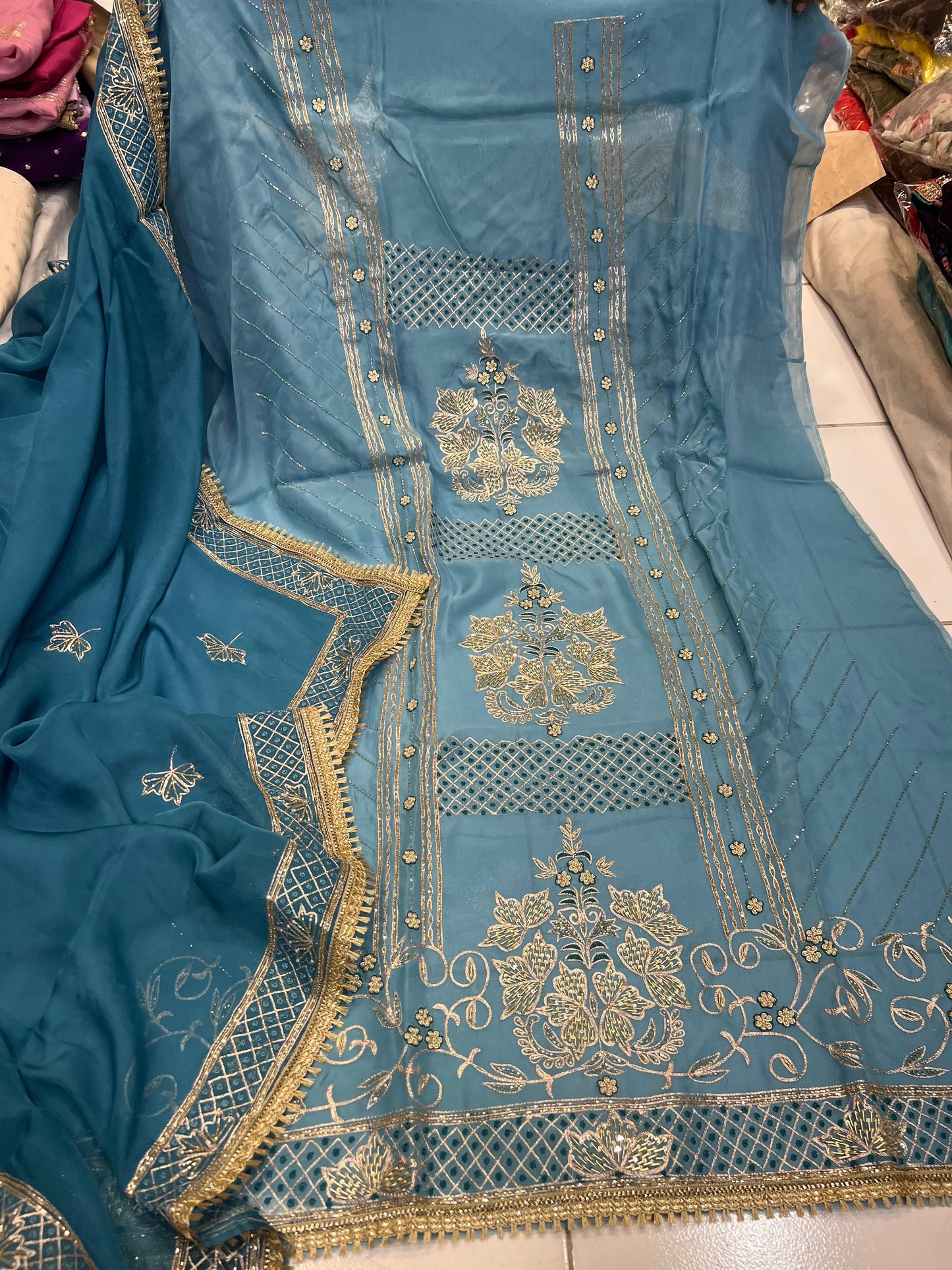 Ameera salwar kameez punjabi suit - Saffronfashionindia