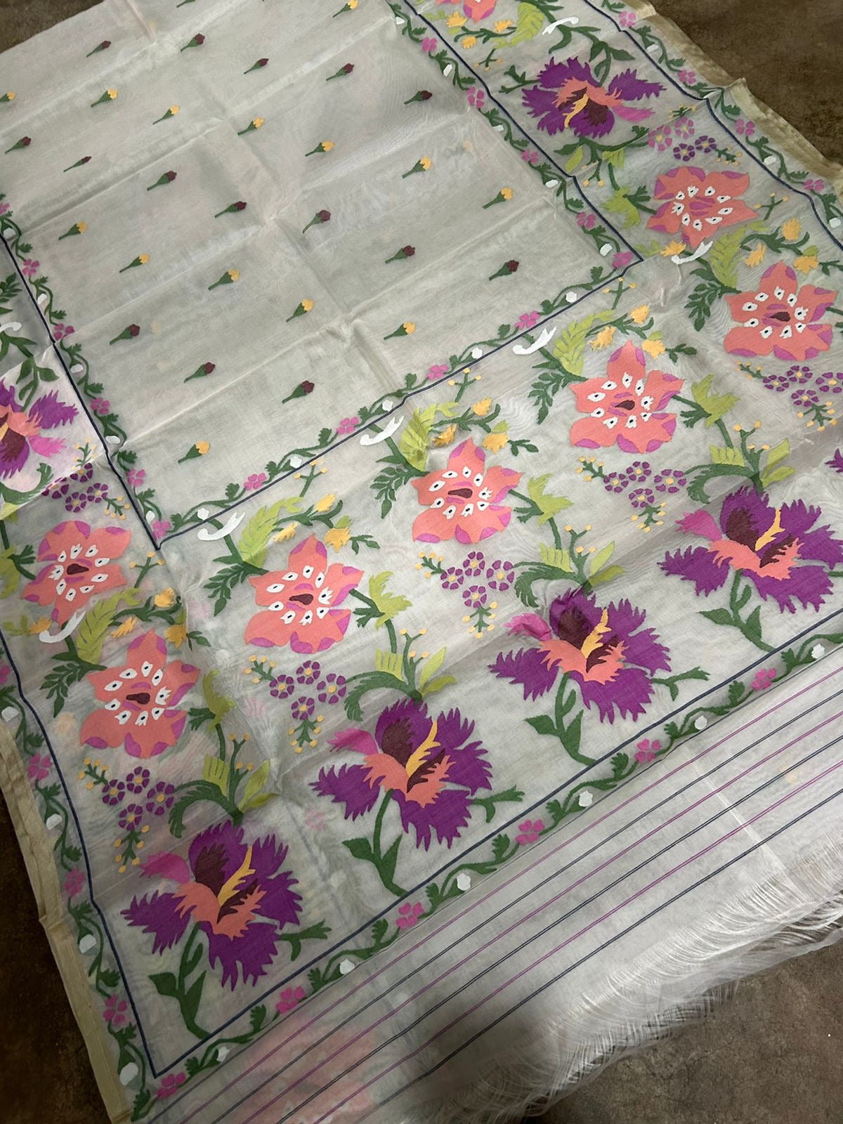 Ramshik Handwoven Tantuj sarees - Saffronfashionindia