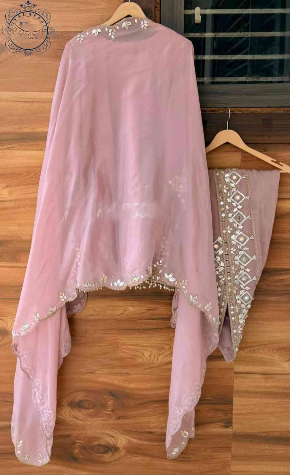 Designer inspired stitched dress wedding dresses gottapatti dress for women SaffronFashion