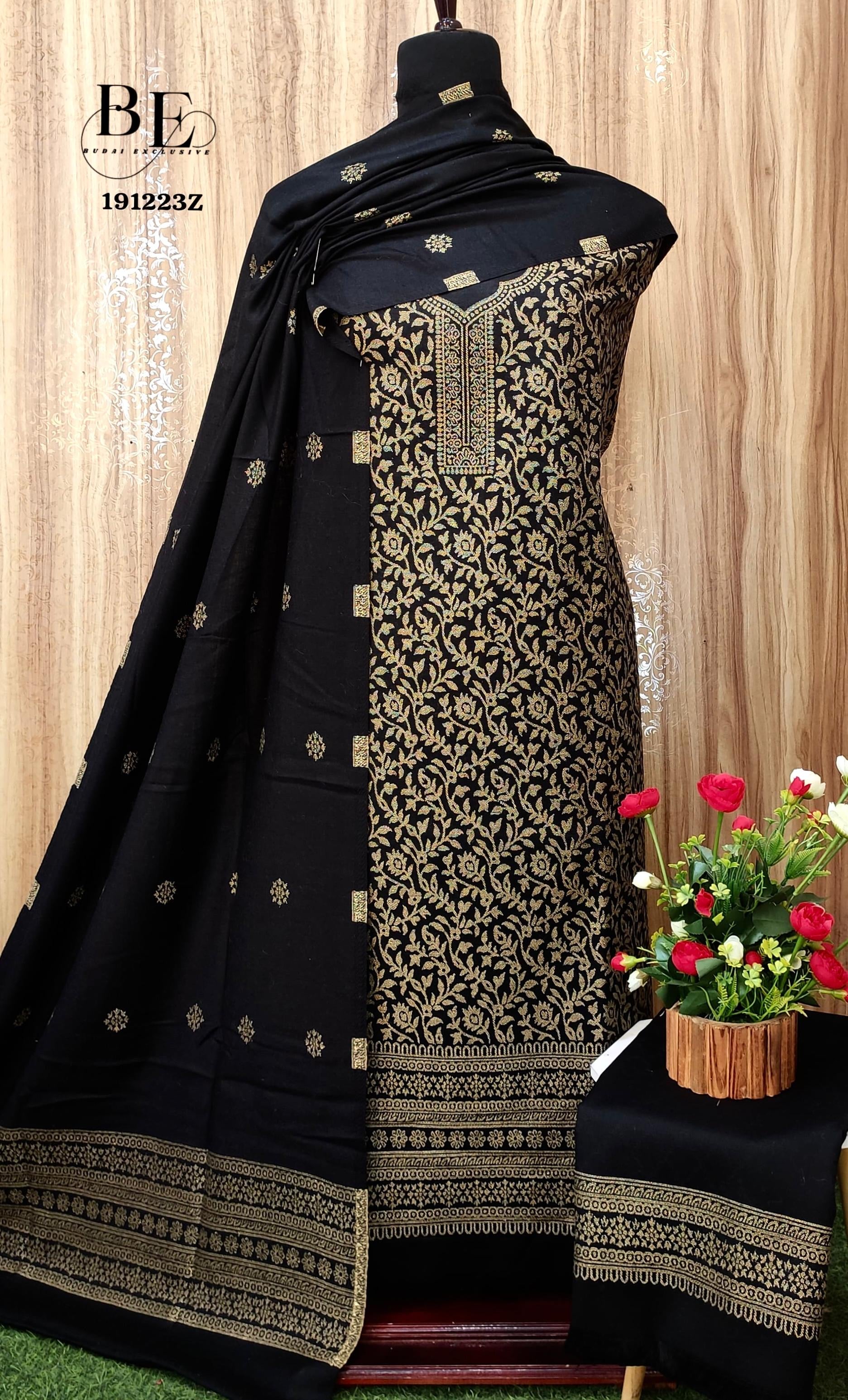 Pashmina Indian Pakistani Salwar Kameez - Saffronfashionindia