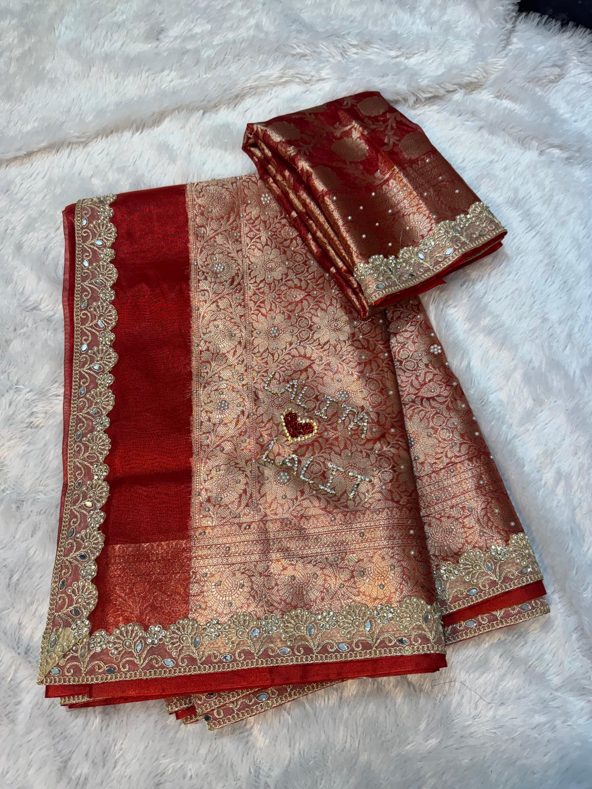 Suhaagan saree names sari Indian saree blouse Saffronfashionindia