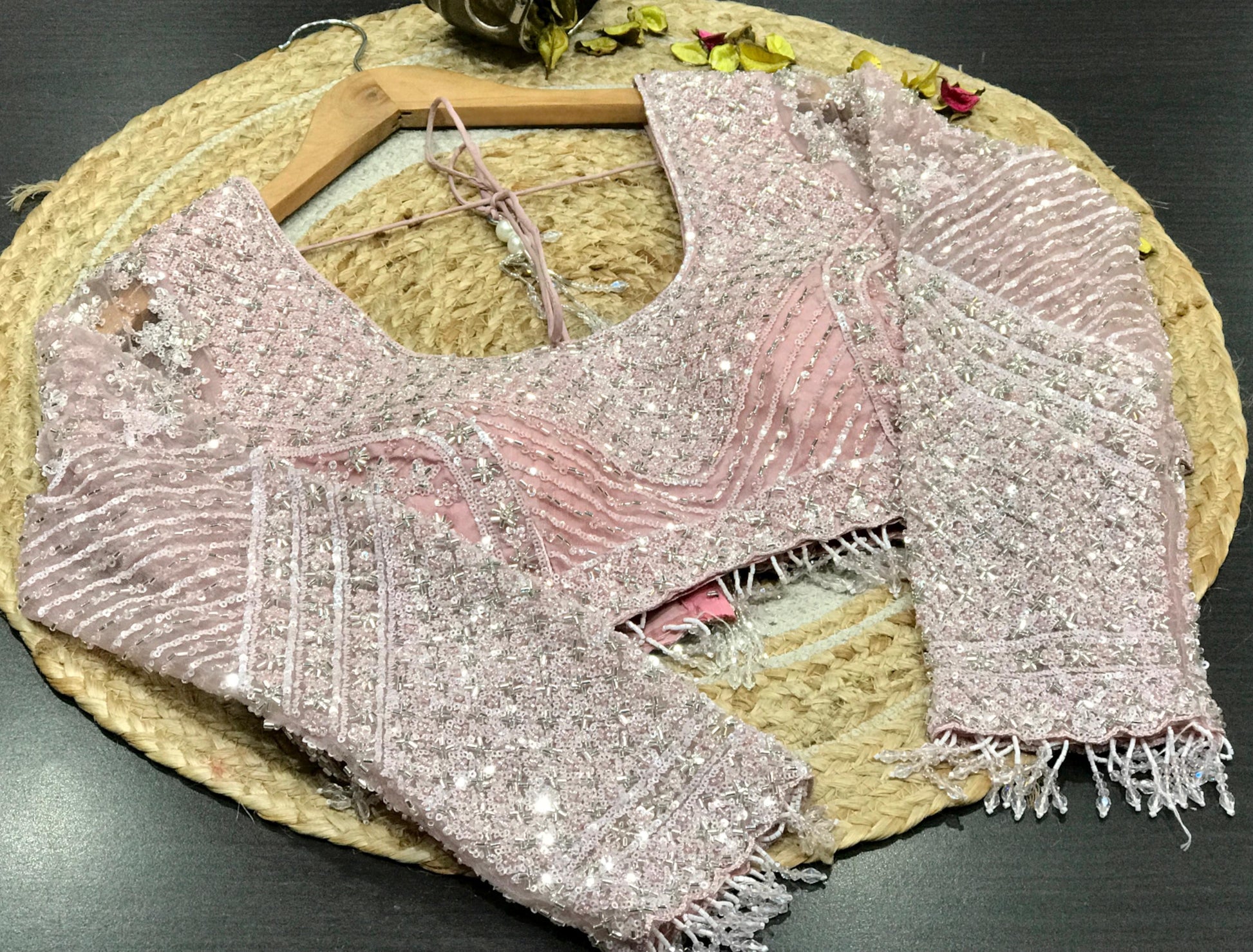 Designer net saree stylish sari blouse wedding sarees SaffronFashion