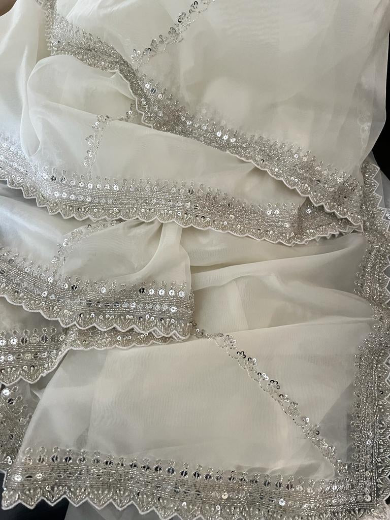 Mahi organza katdana gorgeous sarees - Saffronfashionindia