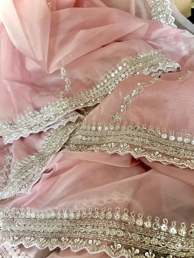 Mahi organza katdana gorgeous sarees - Saffronfashionindia