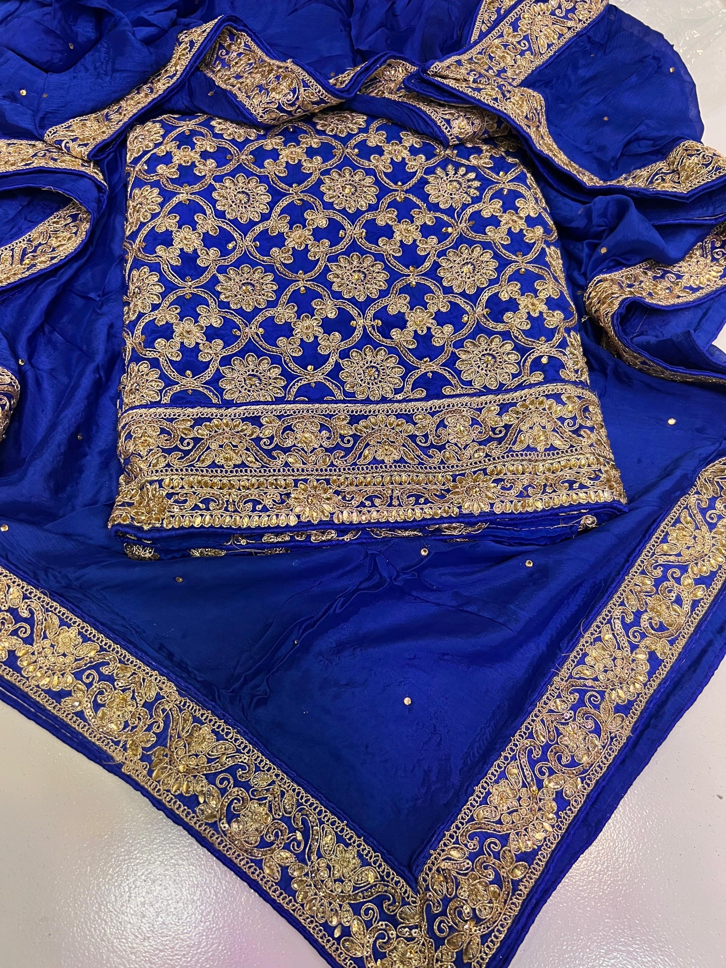 Jamaica punjabi unstitched salwar suit - Saffronfashionindia