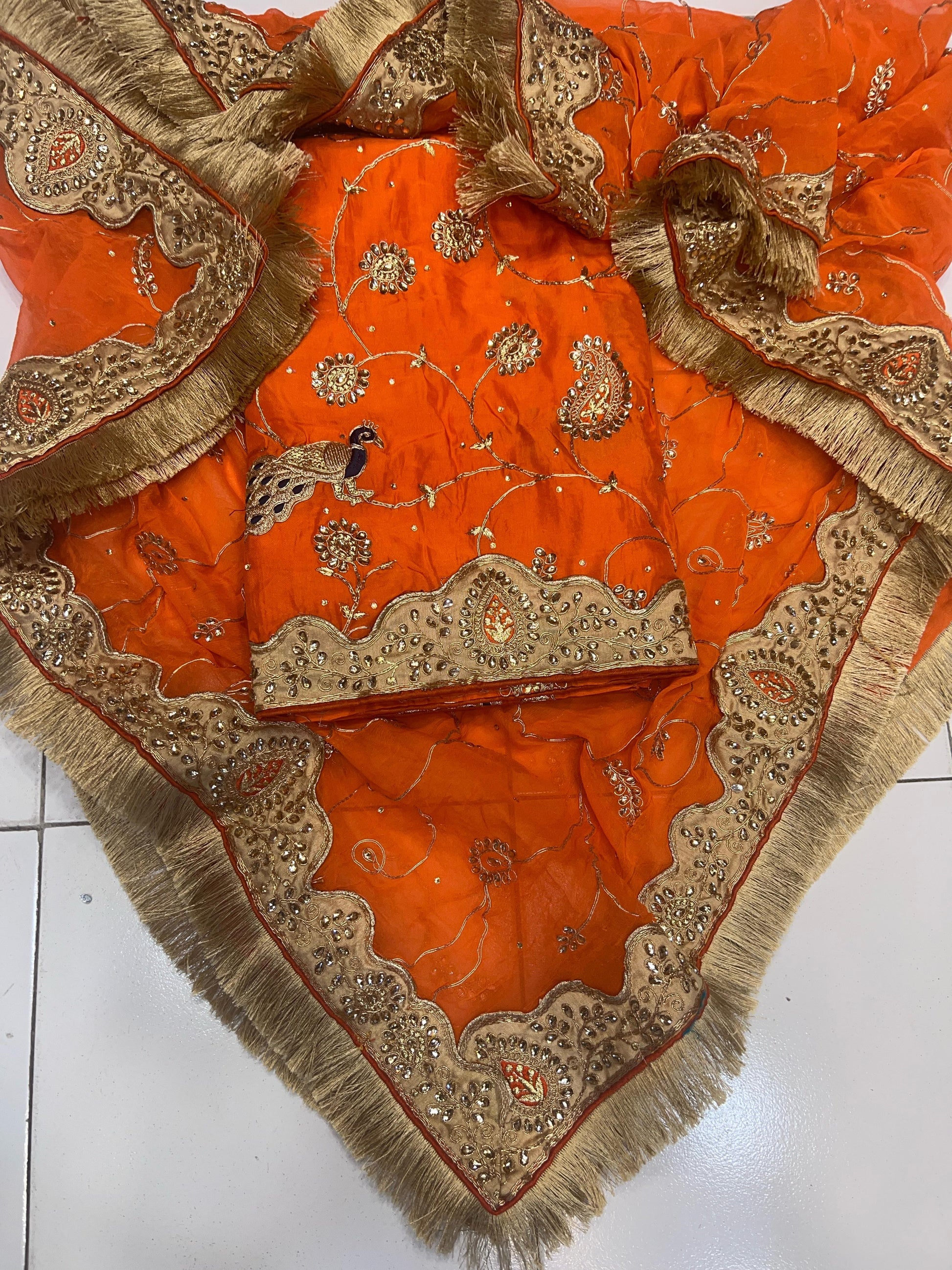 Nuri Punjabi salwar suit Indian suit - Saffronfashionindia