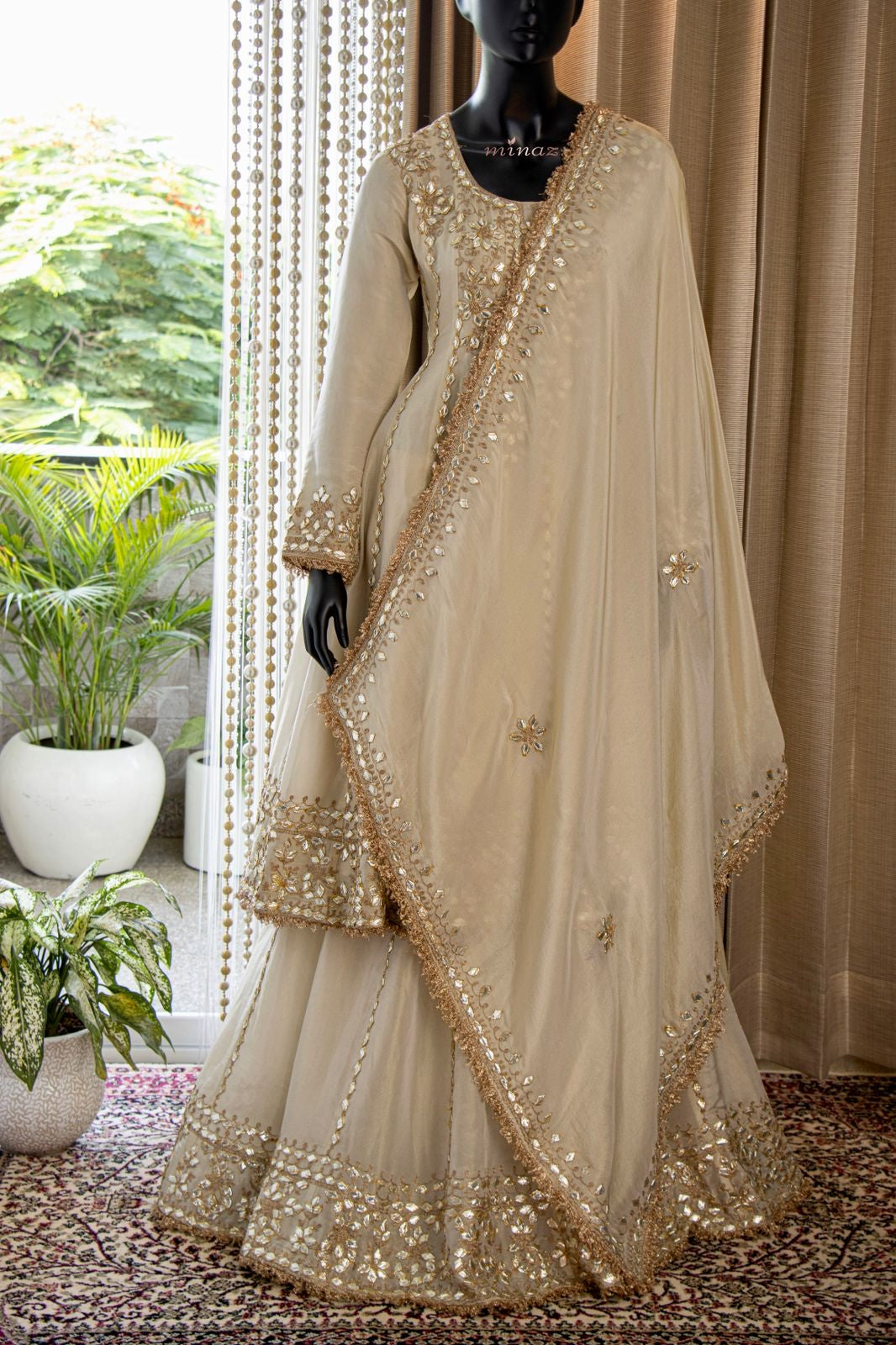 Mahija Indian Pakistani Anarkali suit - Saffronfashionindia