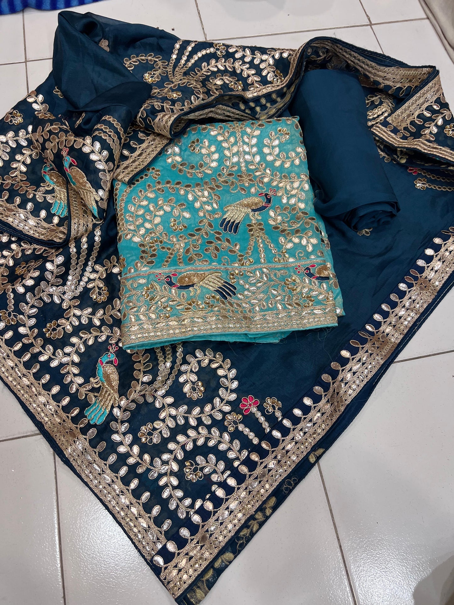 Morni Punjabi salwar suit Indian salwar suit - Saffronfashionindia