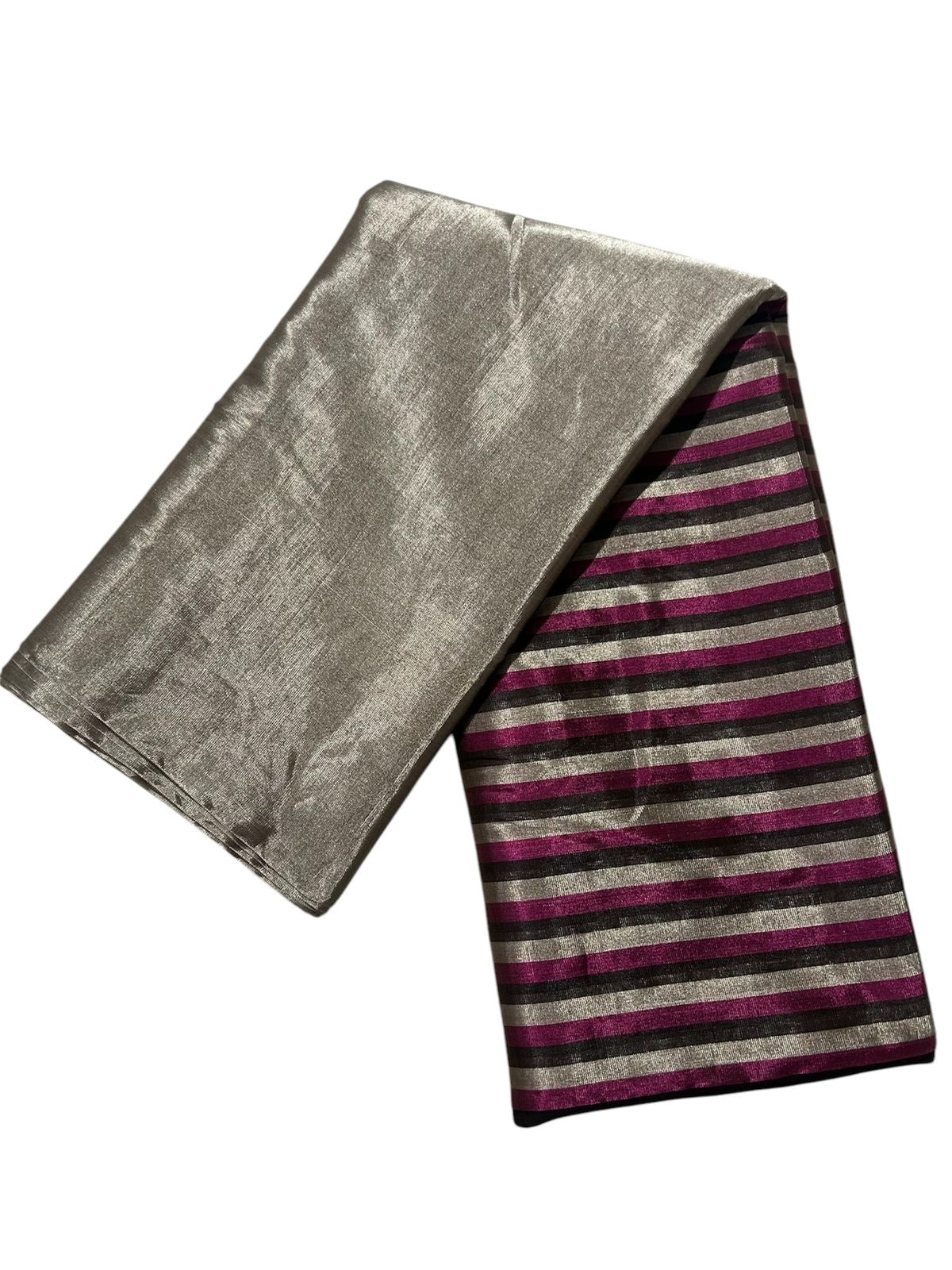 Kaveri tissue saree chanderi sarees blouse Saffronfashionindia