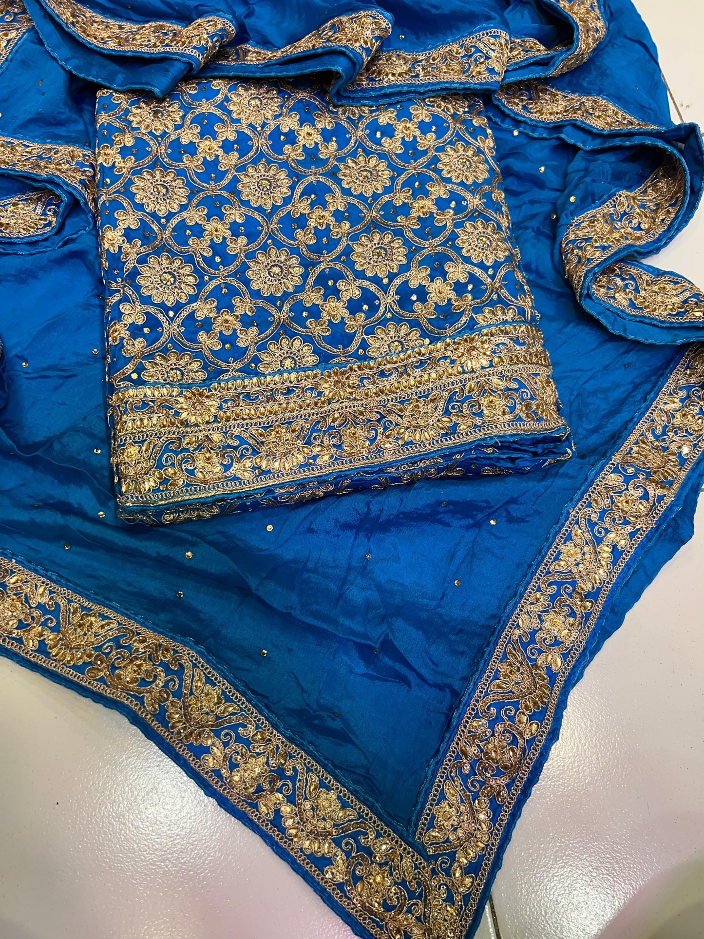 Jamaica punjabi unstitched salwar suit - Saffronfashionindia