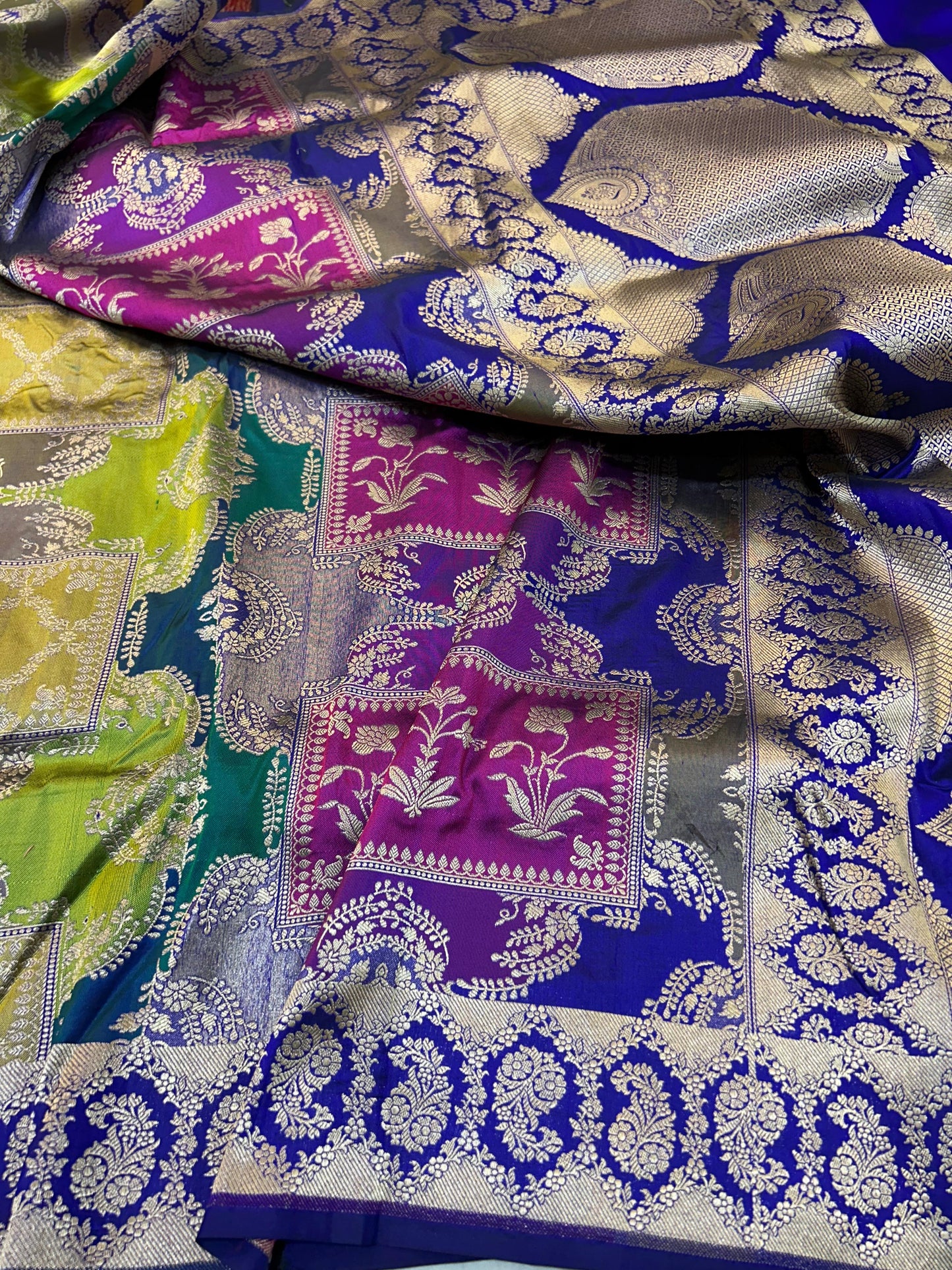 Ramaisha rangkat saree Indian saree traditional sari - Saffronfashionindia