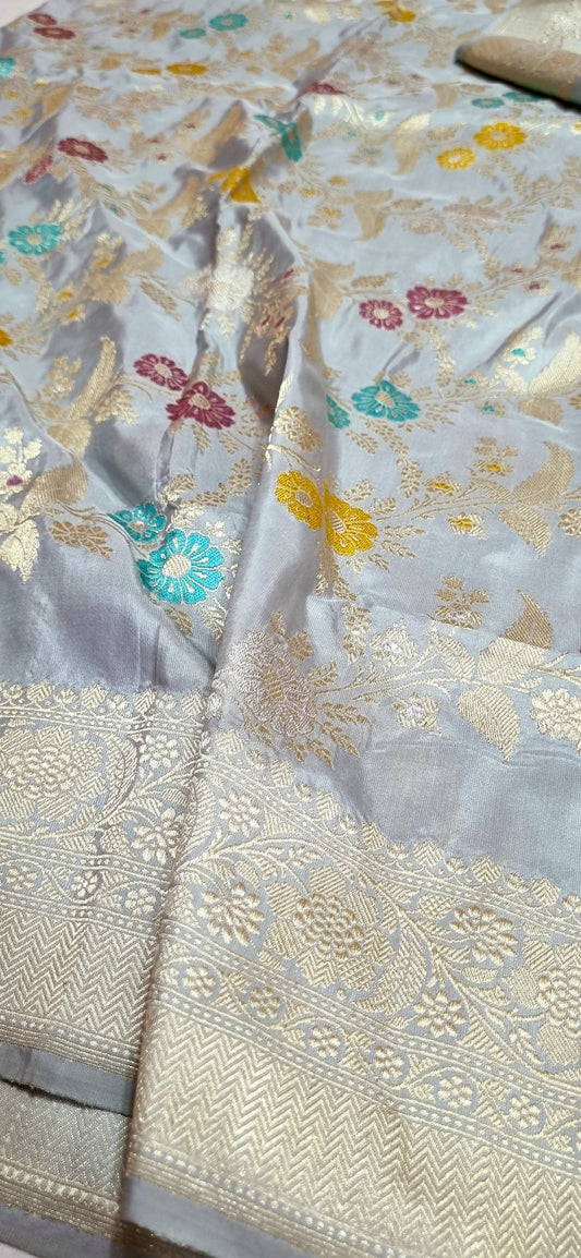 Gunjan banarsi era exclusive bridal silk saree - Saffronfashionindia