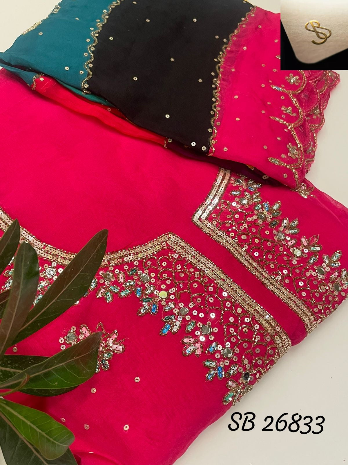 Lavisha organza salwar suit Indian suit - Saffronfashionindia