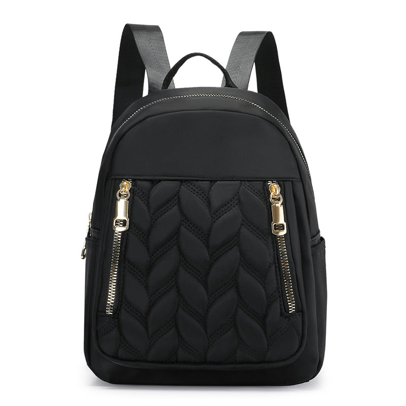 Fashion Women's Backpack Simple Rhombus Trendy Solid Color - Saffronfashionindia