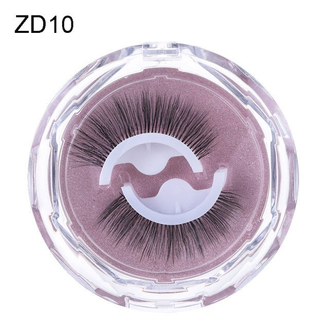 Self-adhesive Reusable Glue-free Eye Lashes With Natural Curl - Saffronfashionindia