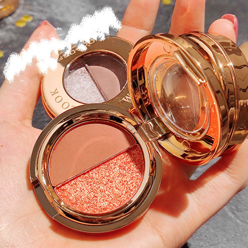 Duo Eyeshadow Pumpkin Earth Matte Gold SaffronFashion