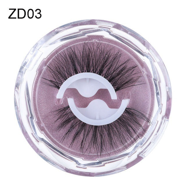Self-adhesive Reusable Glue-free Eye Lashes With Natural Curl - Saffronfashionindia