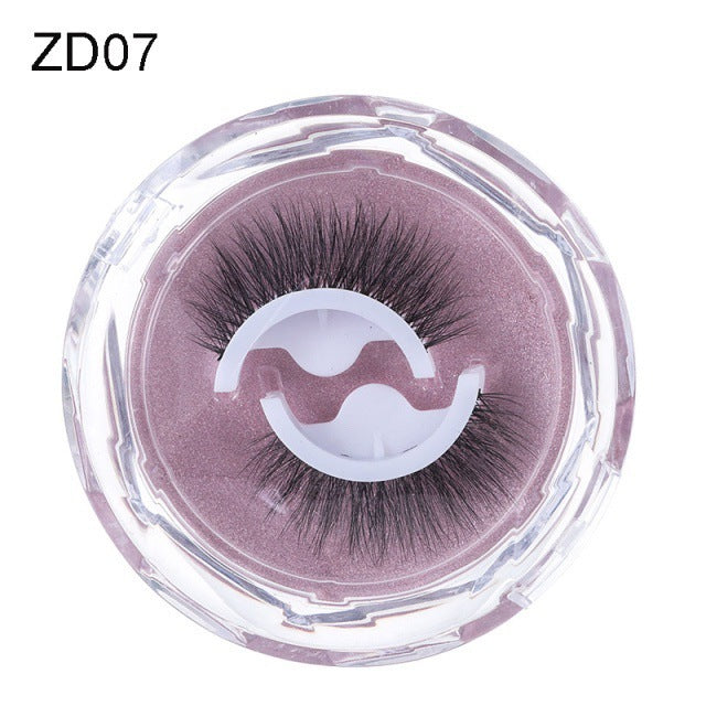 Self-adhesive Reusable Glue-free Eye Lashes With Natural Curl - Saffronfashionindia