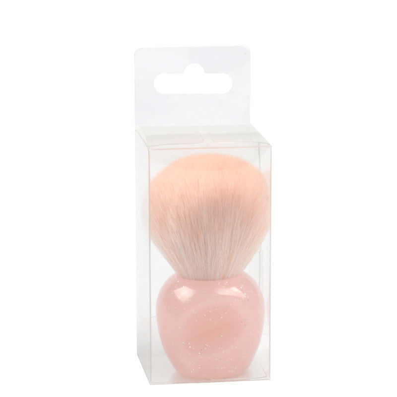 New Single Powder Brush Blusher Makeup Novice Makeup Tools - Saffronfashionindia