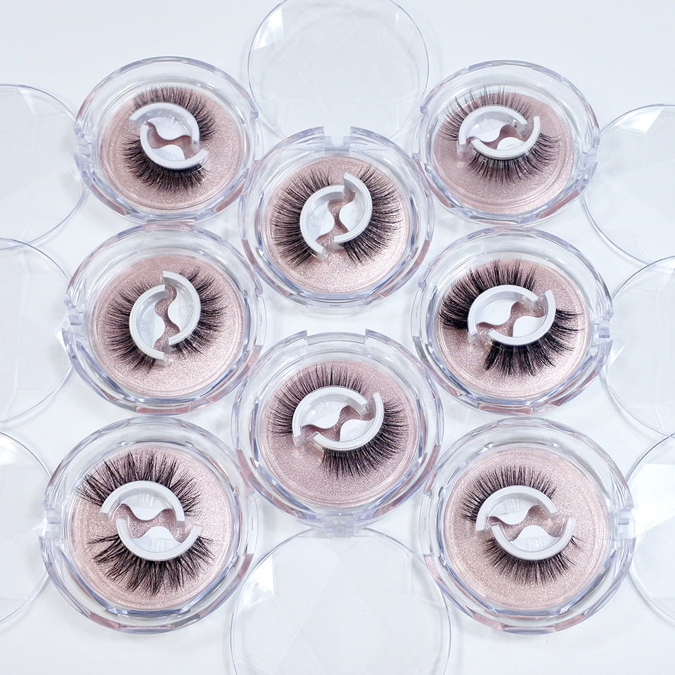 Self-adhesive Reusable Glue-free Eye Lashes With Natural Curl - Saffronfashionindia