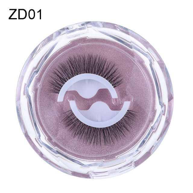Self-adhesive Reusable Glue-free Eye Lashes With Natural Curl - Saffronfashionindia