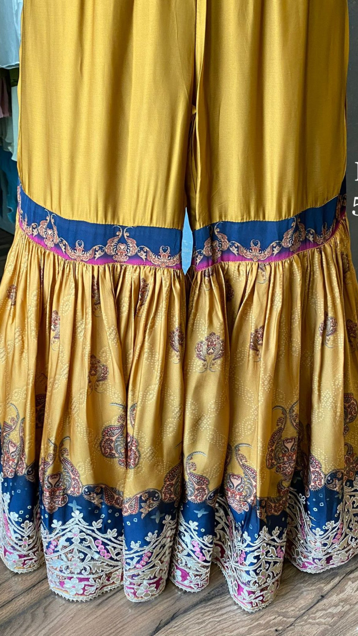 Yashika organza kurta dress - Saffronfashionindia