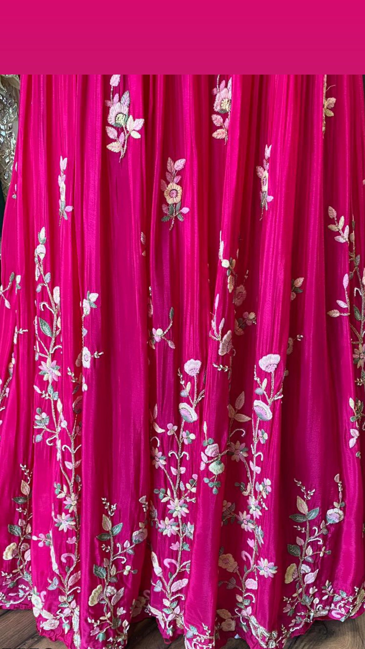 Pinakha long dress indian dress Pakistani dress - Saffronfashionindia