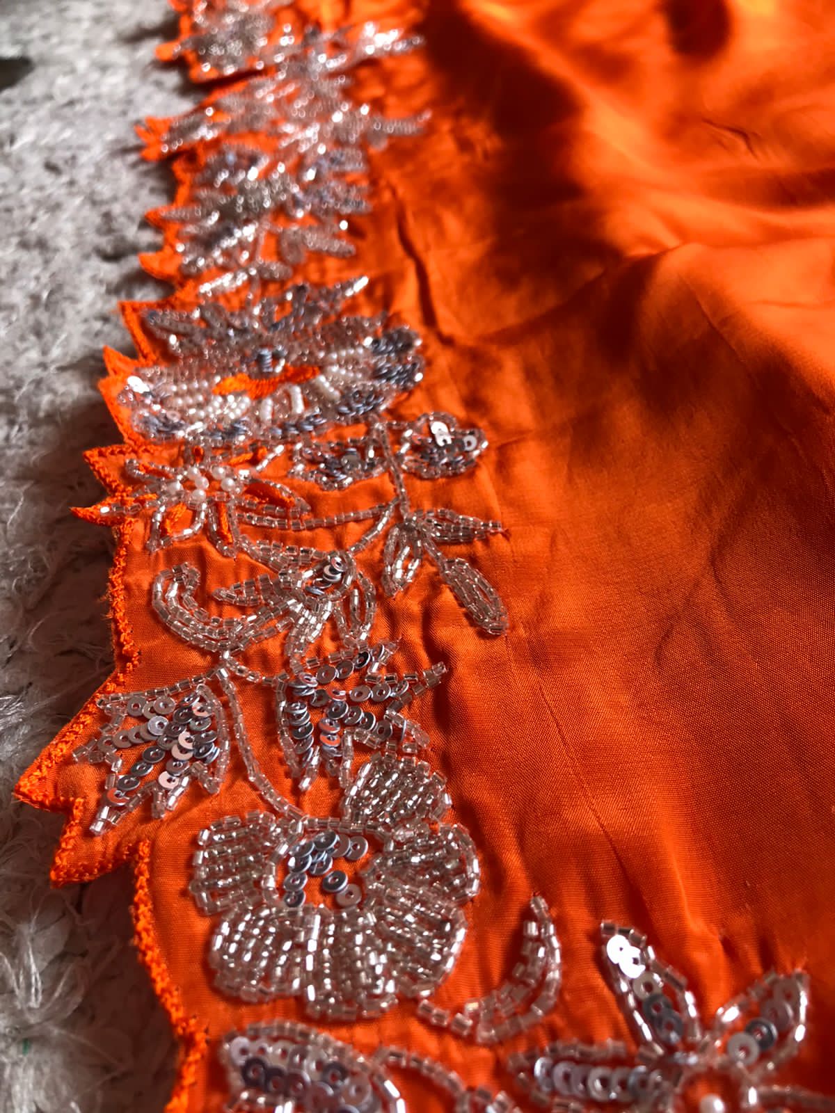 Rasha premium crepe silk saree - Saffronfashionindia