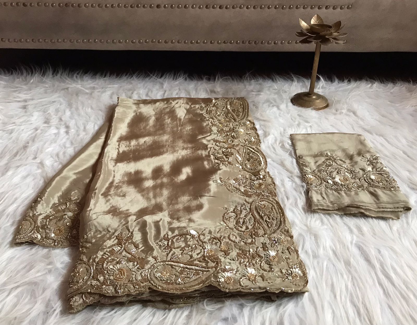 Luxury crepe silk premium sarees - Saffronfashionindia