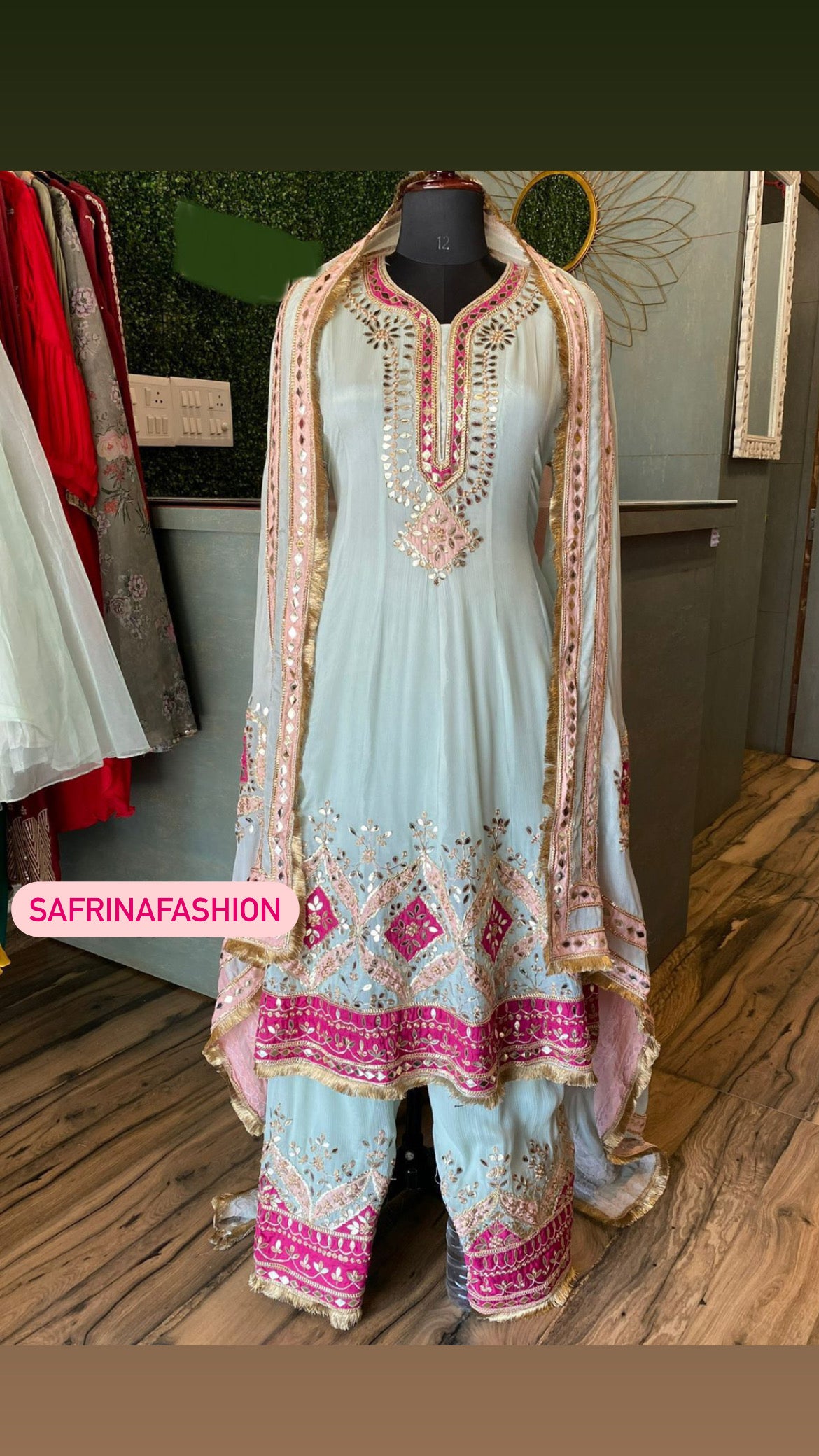 Sachina Pakistani Salwar Kameez Indian salwar suit - Saffronfashionindia
