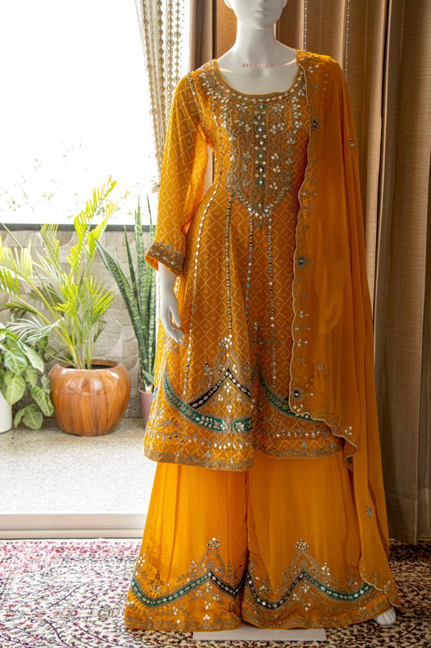 Faiza Anarkali Pakistani dress - Saffronfashionindia