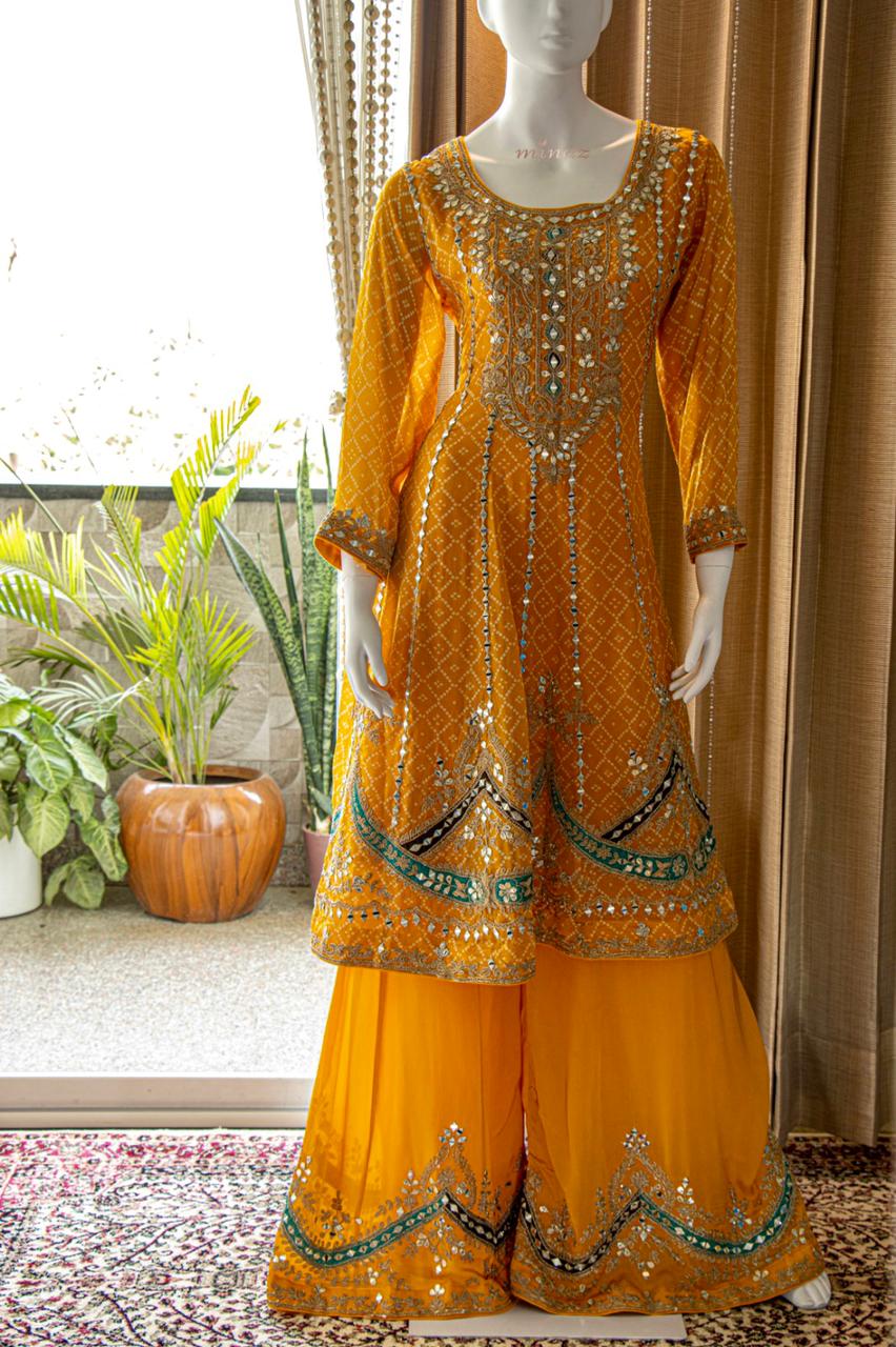 Faiza Anarkali Pakistani dress - Saffronfashionindia