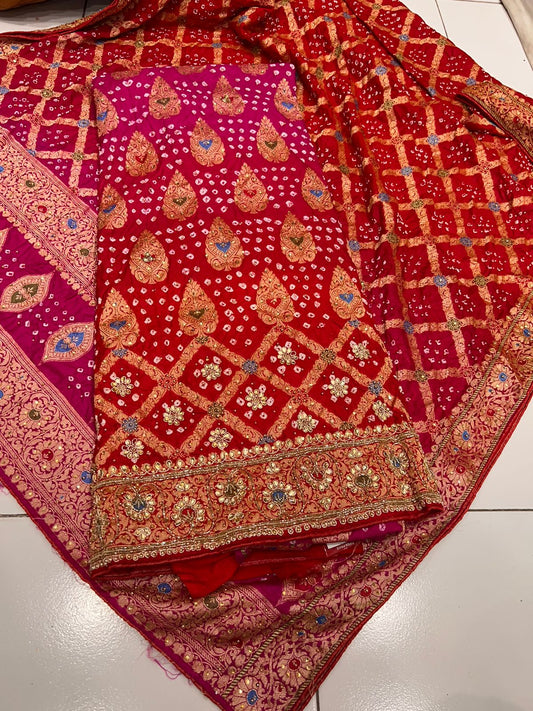 Gulabo Banarsi salwar suit - Saffronfashionindia