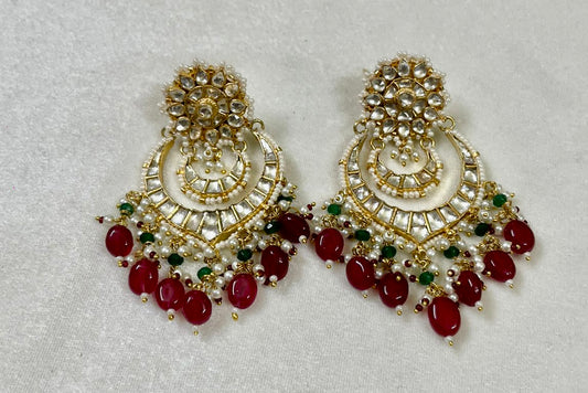 Lubina Kundan chaandballi - Saffronfashionindia
