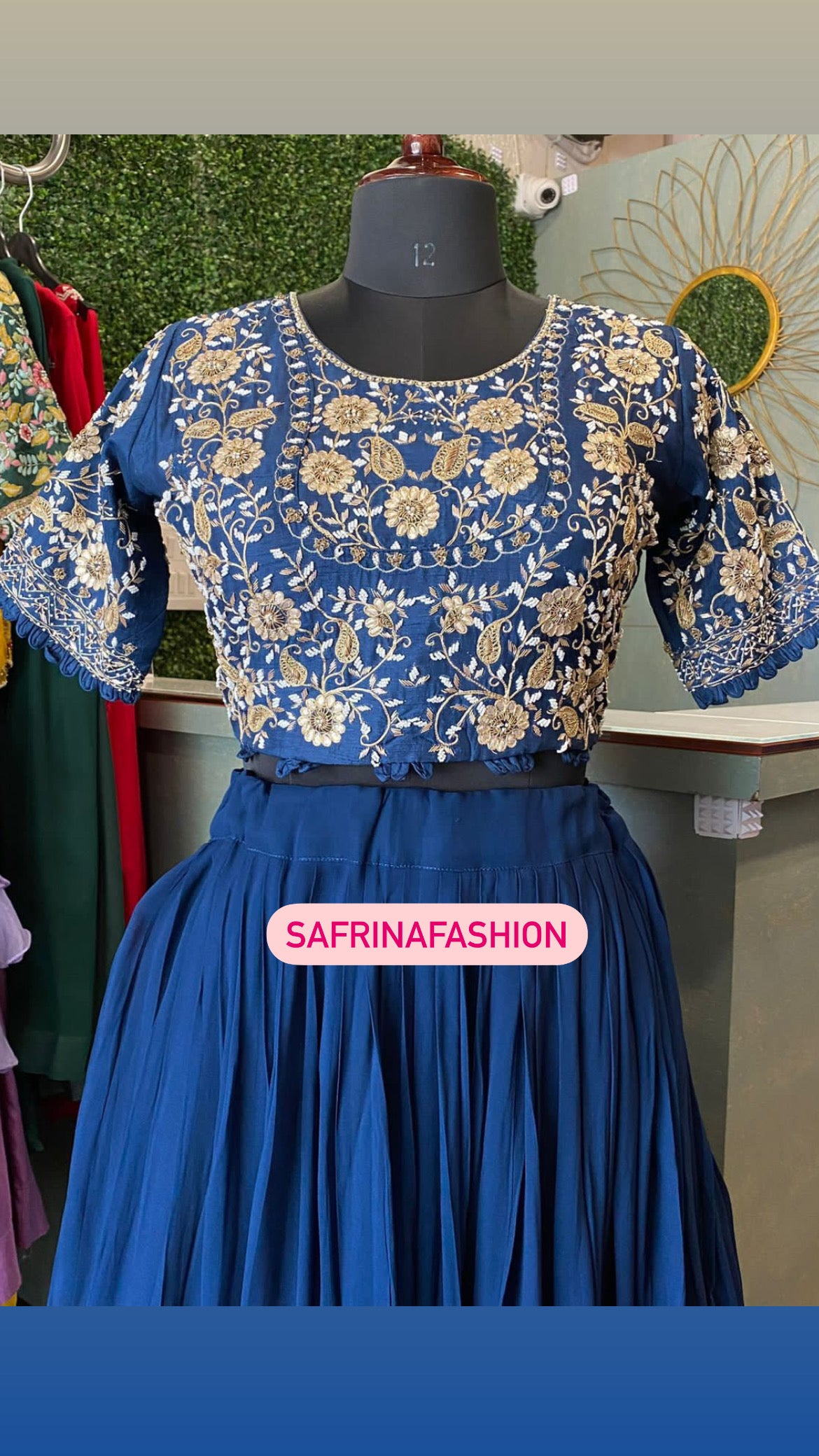 Nabeli indowestern dress partywear dress - Saffronfashionindia
