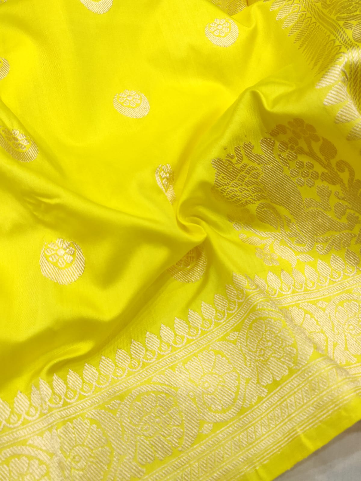 Kangana inspired handwoven Katan silk saree - Saffronfashionindia