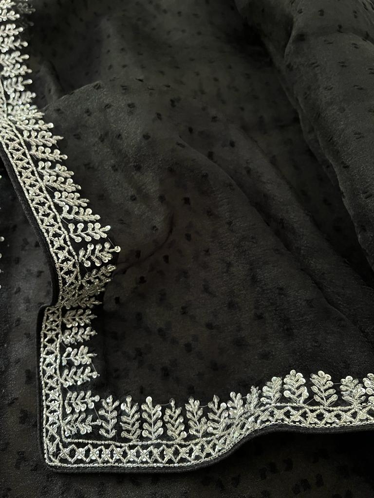 Lavasha organza saree beautiful saree women sari - Saffronfashionindia