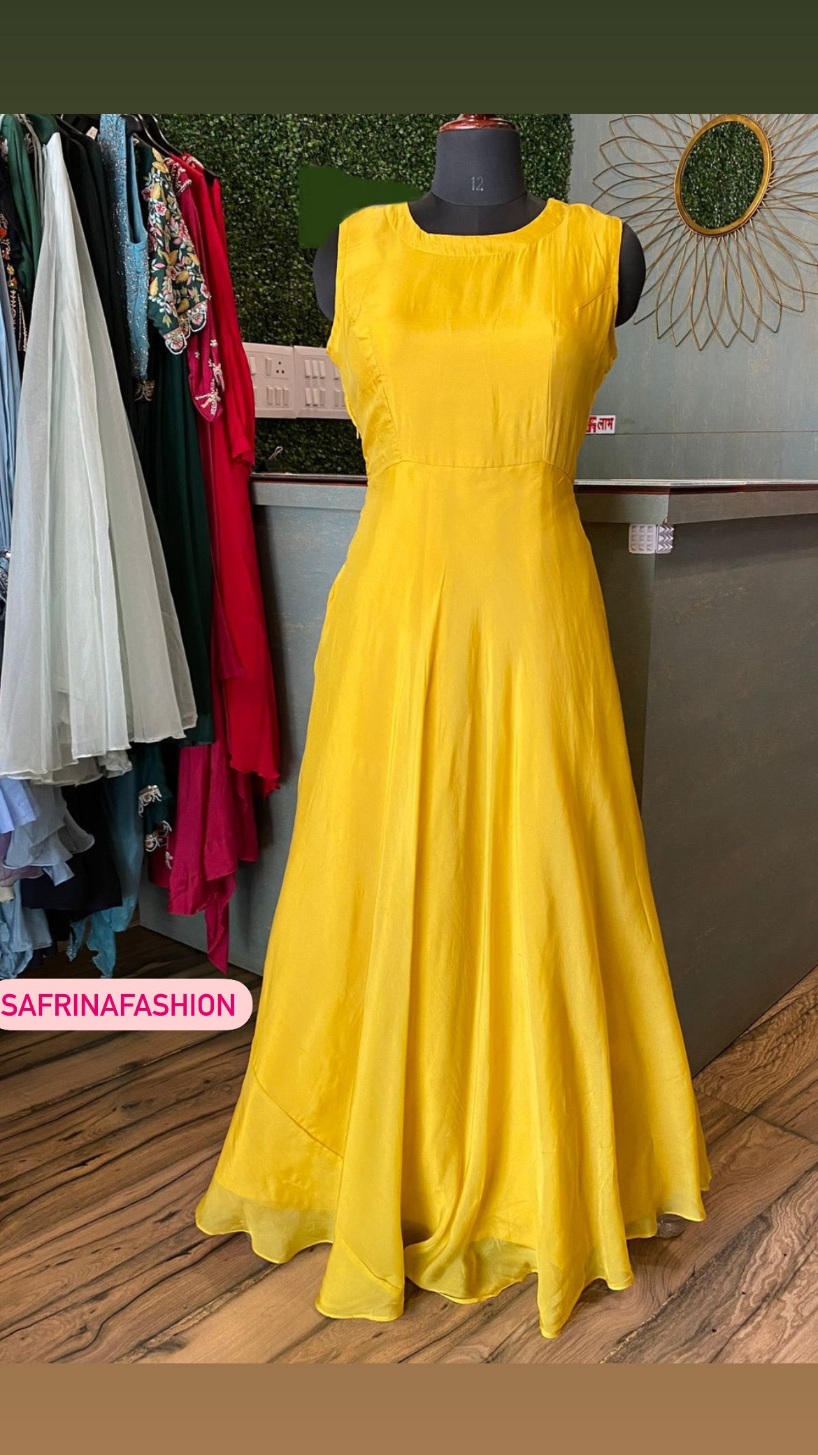 Janvir long kurta dress - Saffronfashionindia