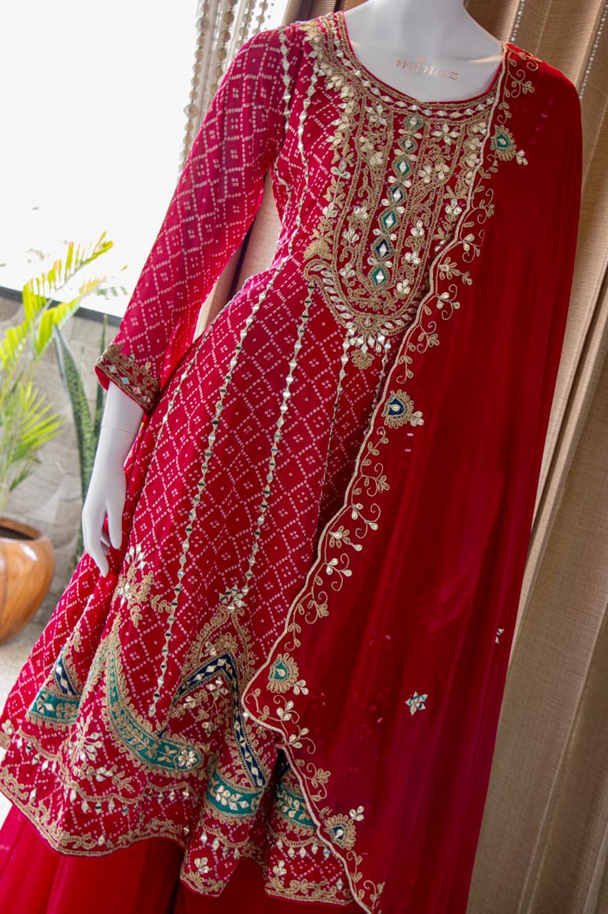 Faiza Anarkali Pakistani dress - Saffronfashionindia